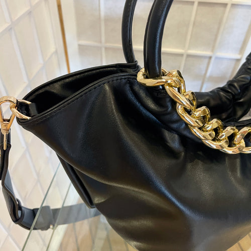 Medium Tote Bag With Gold Chain