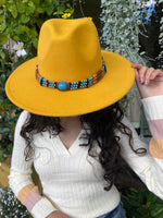 Fall Beaded Hat (Assorted Colors)