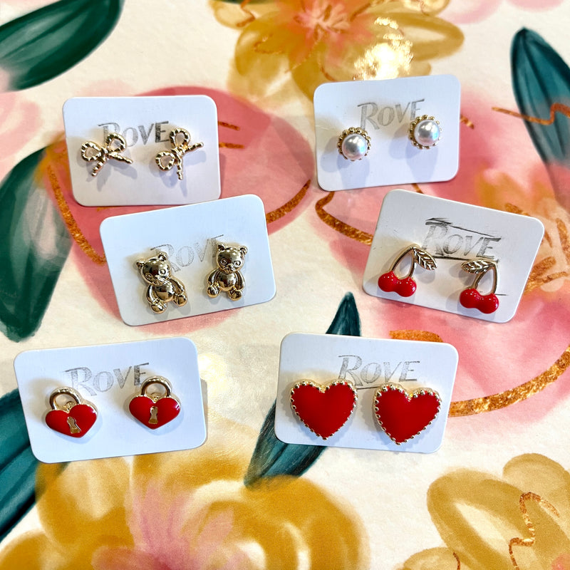 Assorted Valentine's Day Earrings