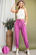 Mineral Washed Pink Joggers (S-2XL)