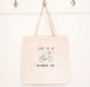 Life is a Beautiful Ride - Canvas Reusable Tote