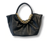 Medium Tote Bag With Gold Chain