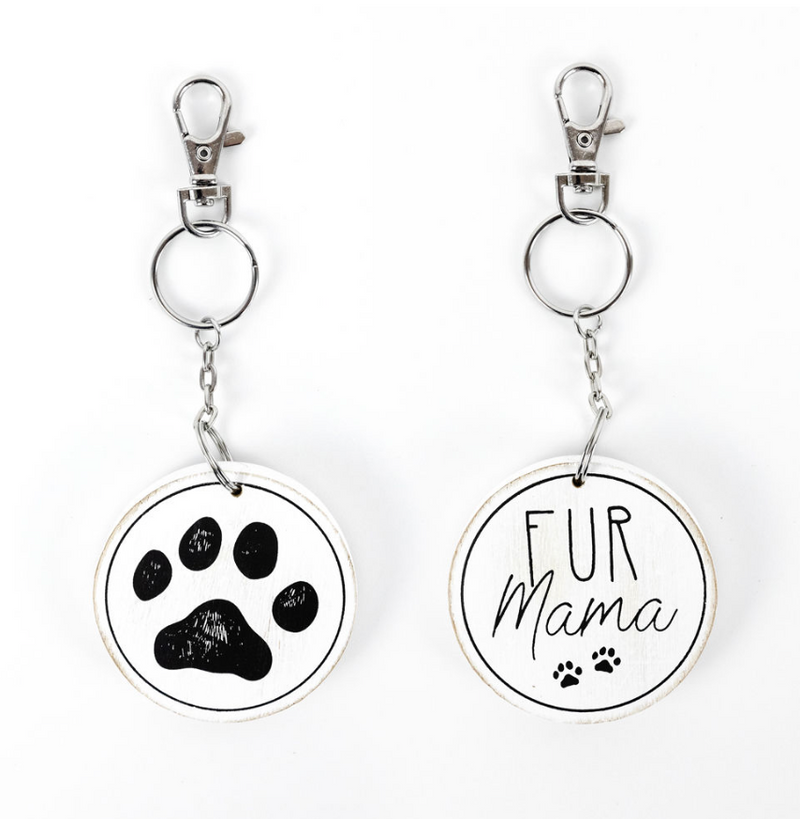 "Fur Mama" Keychain