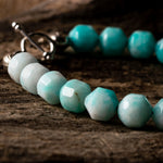 Amazonite Jade Natural Gemstone Bracelet