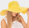 Cutout Straw Sun Hat
