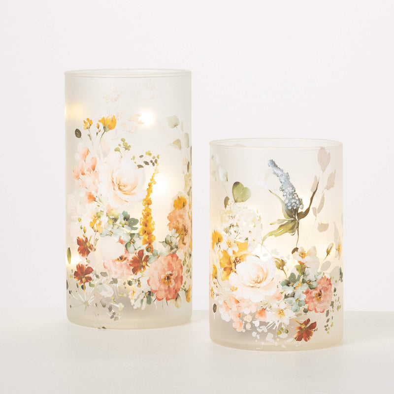 Floral Candle Holders