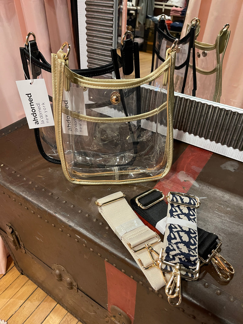 Clear Crossbody Bag (+ Pick your strap!)